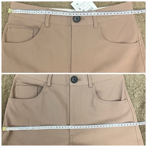 ZARA HIGH- WAISTED STRAIGHT LEG PANTS - Picture 9 of 10